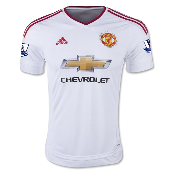 Manchester United Away 2015-16 BLIND #17 Soccer Jersey - Click Image to Close